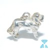 Ciondolo cane in argento 925 codice 0205