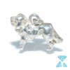 Ciondolo cane in argento 925 codice 0205