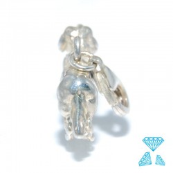 Ciondolo cane in argento 925 codice 0205