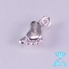 Piedino in argento 925 con incisione personalizzata