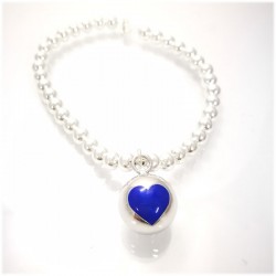 Small Ball con cuore blu