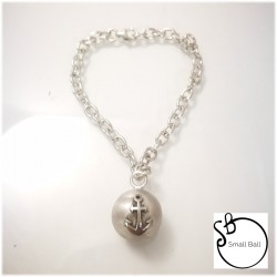 small Ball Bracciale con Ancora