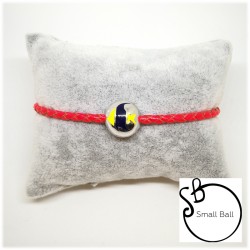 Bracciale Small Ball con Pesce Smaltato