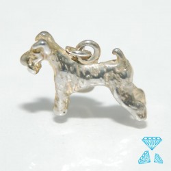 Ciondolo cane in argento 925 codice 0205