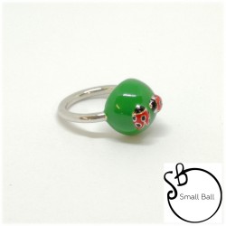 Anello Small Ball Coccinelle Porta Fortuna