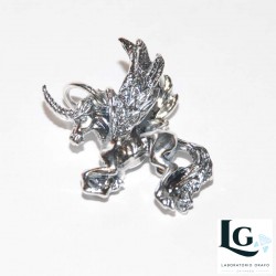 Unicorno in argento 925 codice 0214
