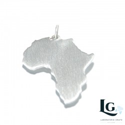 Ciondolo Africa in argento 925